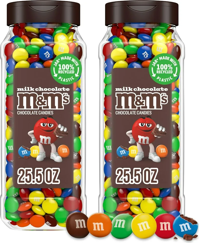 M&M's 25.5-oz. Resealable Jar 2-Pack