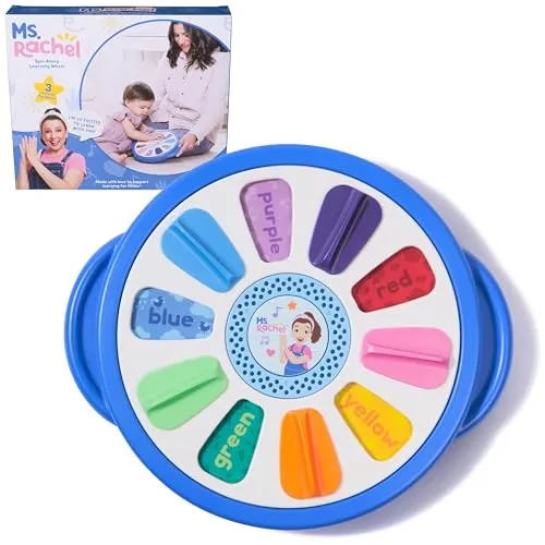 Ms. Rachel Spin Along Learning Wheel 3-Mode Interactive Play