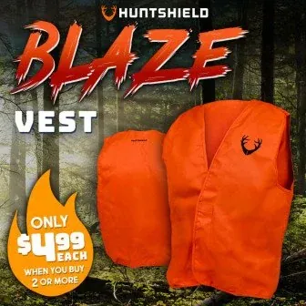 HuntShield Blaze Hunting Vests 2-Pack