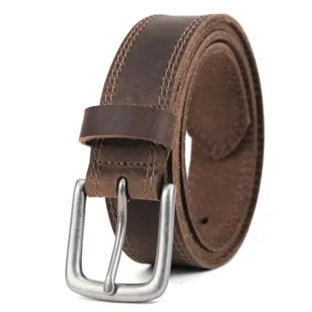Vatan Men's Genuine Leather Casual Every Day Jeans Belt