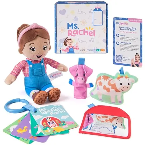 Ms. Rachel Farm Friends Baby Gift Set