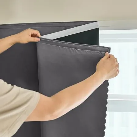 59" W x 84" L AJAZZ 100% Blackout Shades (1 Panel)