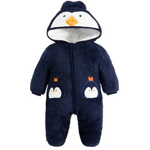 JiAmy Baby Fleece Snowsuit