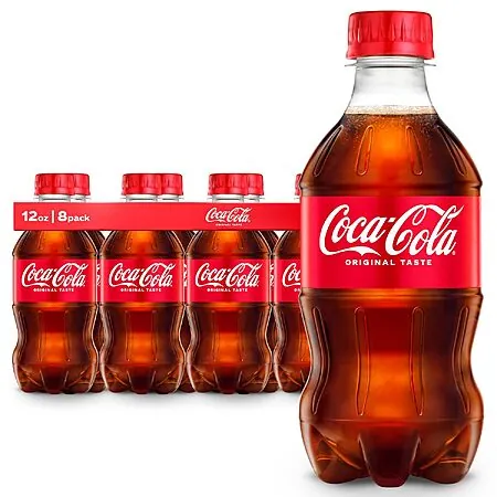 Select Accts: 8-Pk 12-Oz Coca-Cola Soda Soft Drinks