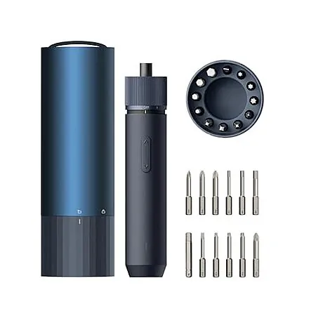 HOTO USB-C Rechargeable Electric Screwdriver w/ 12 Bits