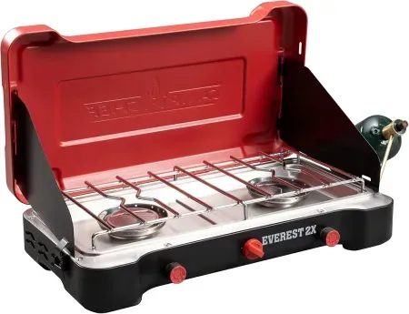 Camp Chef Everest 2X 40,000 BTU 2-Burner Portable Camping Stove