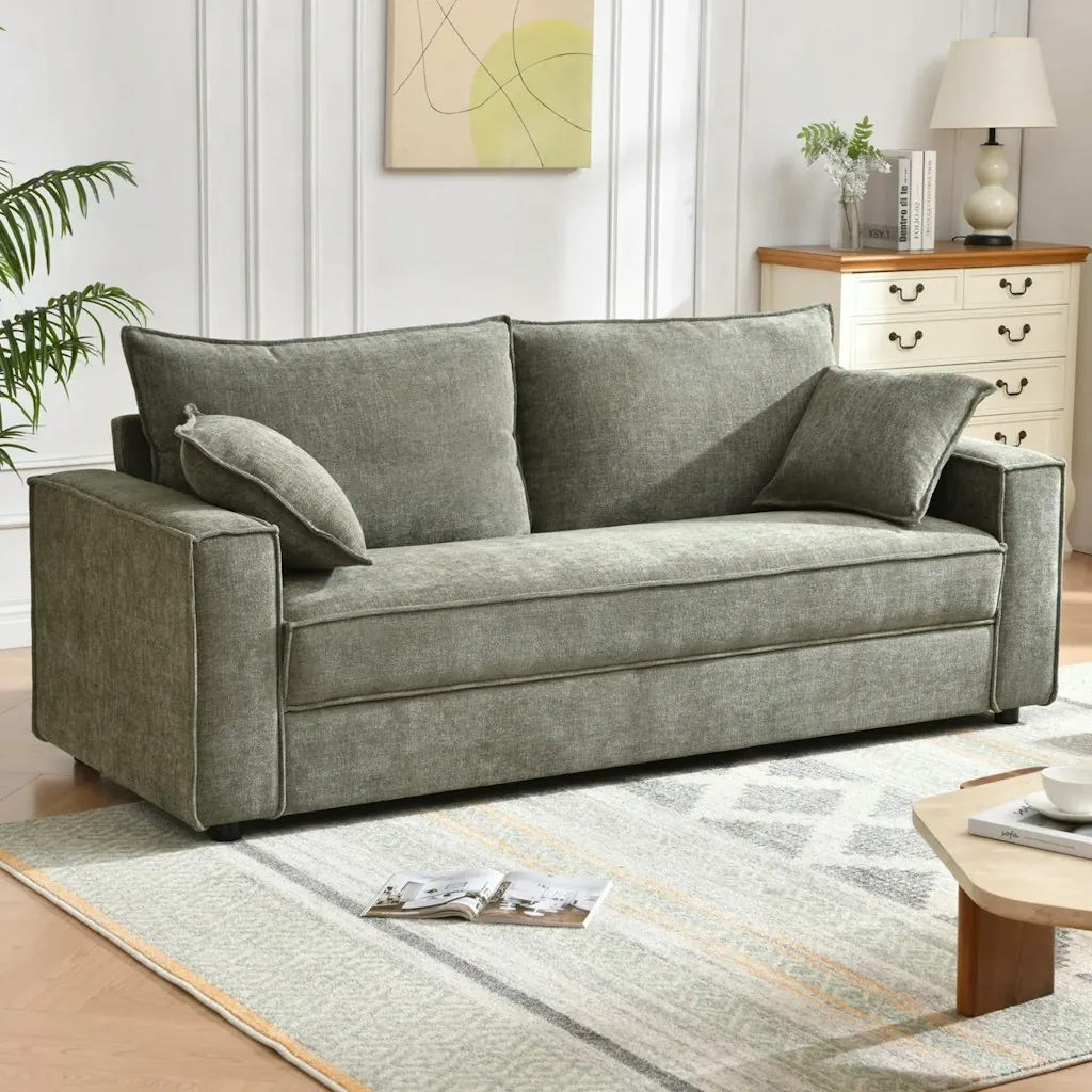 Ebern Designs Traditional Upholstered Standard Sofa