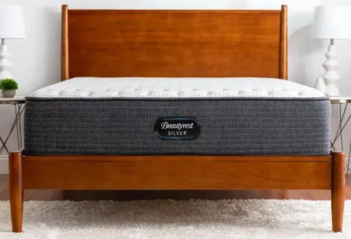 Beautyrest Silver 13.75" Extra Firm Queen Mattress + Free Adjustable Base