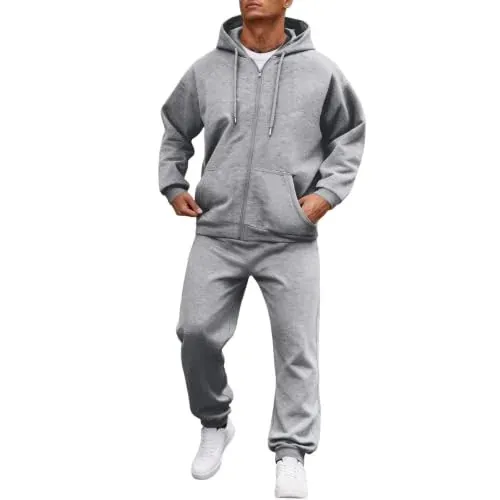 2-Piece Hoodie and Jogger Sweatsuit Set