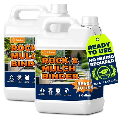 JDiction 2-Gallon Mulch & Rock Glue Bed and Border Bond