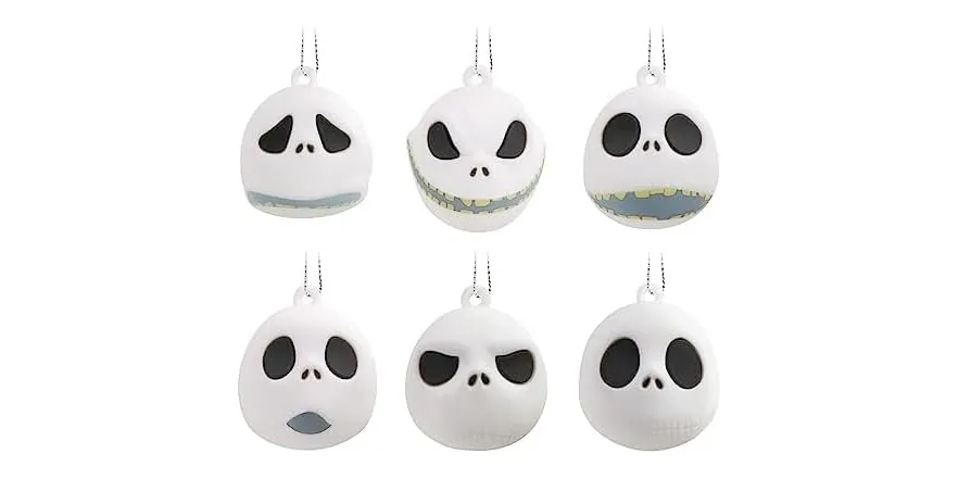 Hallmark Mini Nightmare Before Christmas Ornaments (Jack) Tiny Set of 6