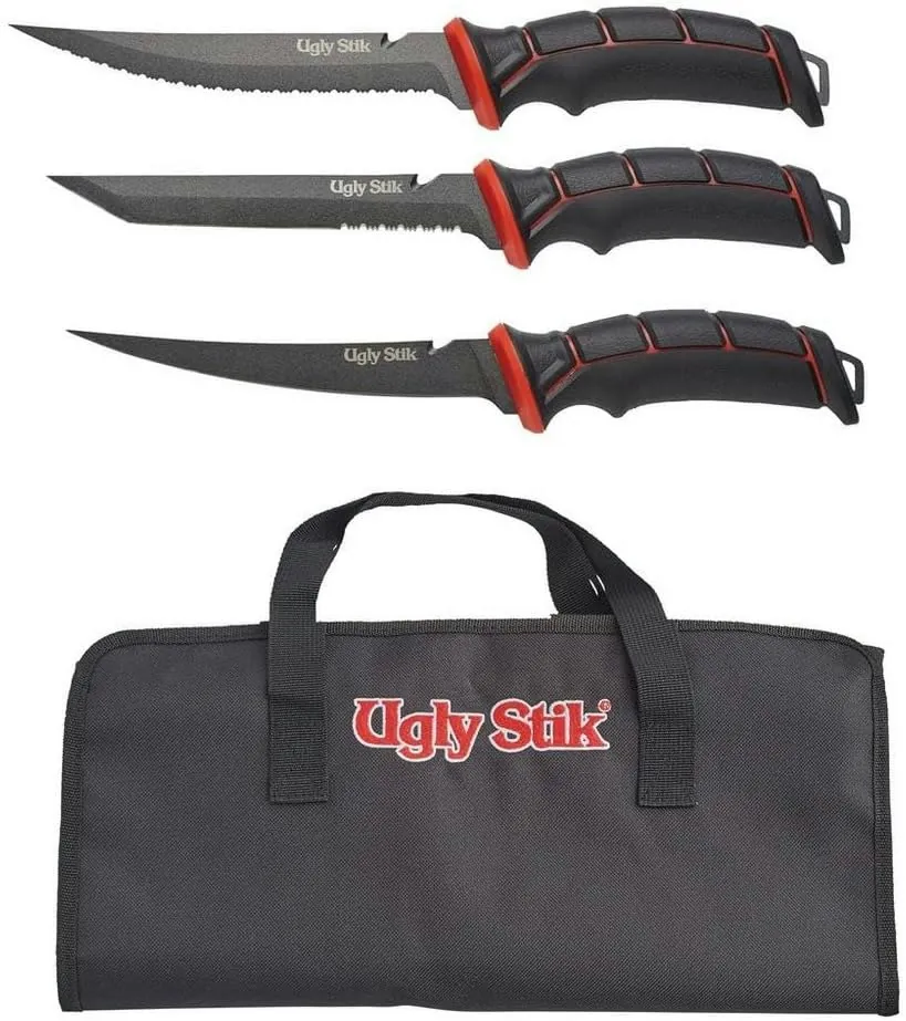 Ugly Stik Ugly Tools 7" Fishing Knife Set