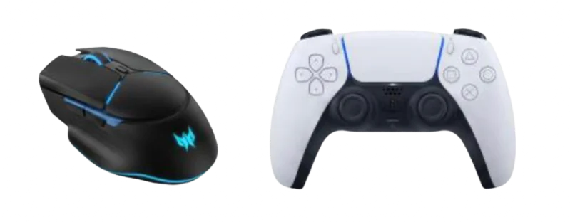 Acer Predator Cestus 530 Gaming Mouse + PlayStation 5 DualSense Wireless Controller