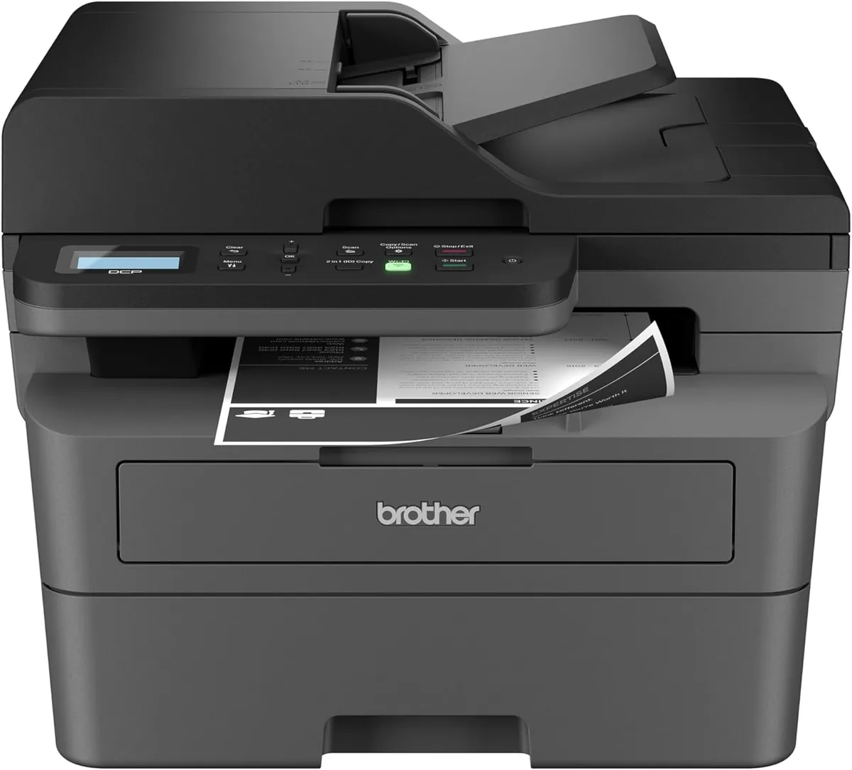 Brother DCP-L2640DW Wireless Monochrome Laser Printer Renewed