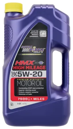 5-Quart Royal Purple HMX High Mileage Motor Oil