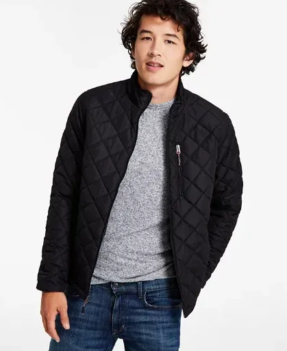 Hawke & Co. Men's Diamond Quilted Heritage Jacket