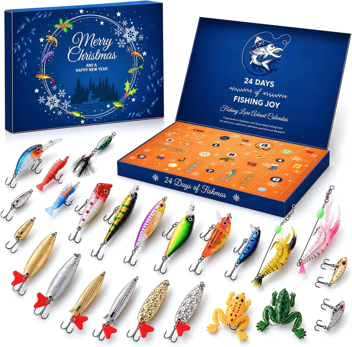 Fishing Lure Advent Calendar