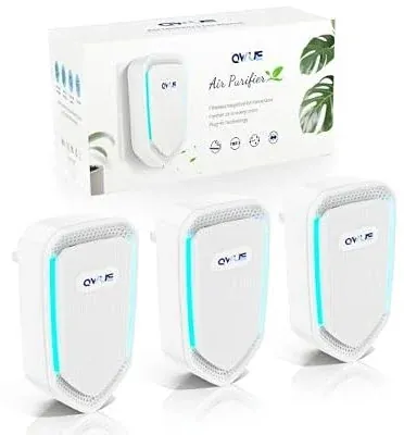 Plug In Air Purifiers 3-Pack