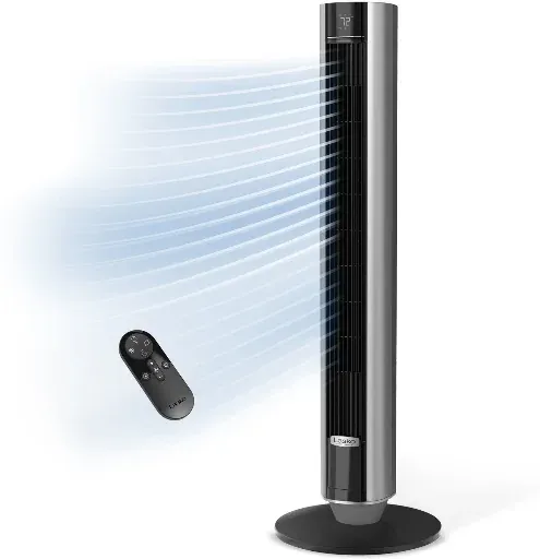Lasko TDC401 WhisperForce DC Tower Fan 40"