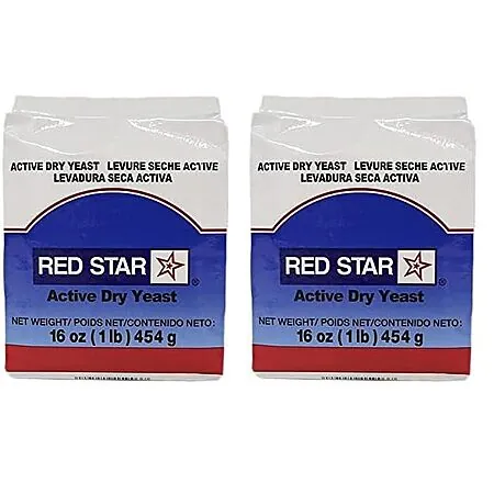 2-Pk 16-Oz Red Star Active Dry Yeast