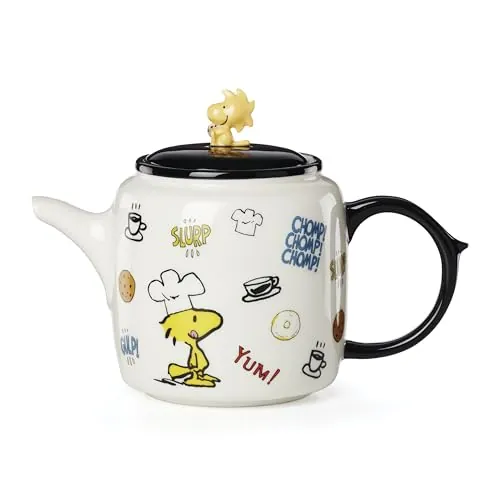 40-Oz Lenox Peanuts Chef Snoopy Porcelain Teapot