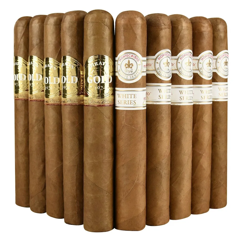 Montecristo White vs. Pirates Gold 10-Cigar Smash Pack