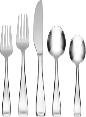 65-Piece Oneida Moda 18/10 Silverware Set for 12