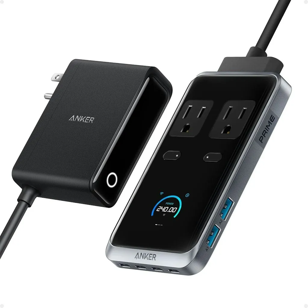 Certified Refurb Anker Prime 240W 8-in-1 USB-C Charging Station