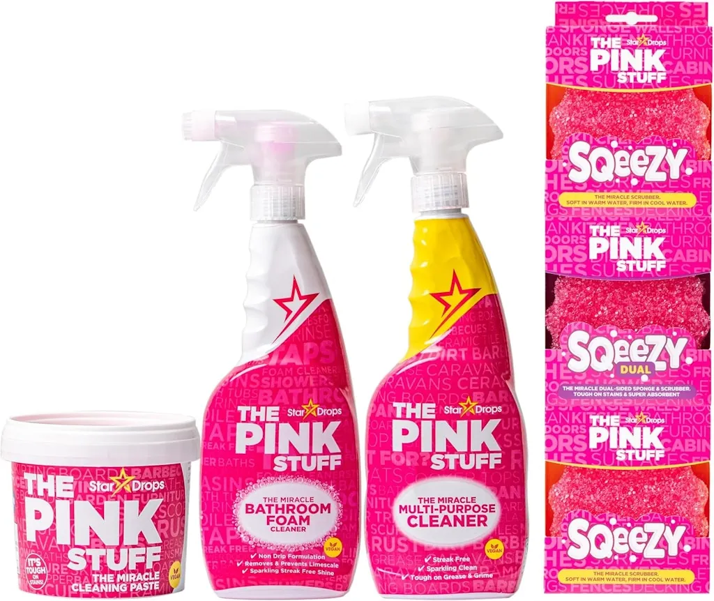 The Pink Stuff 6-Piece Ultimate Cleaning Pack