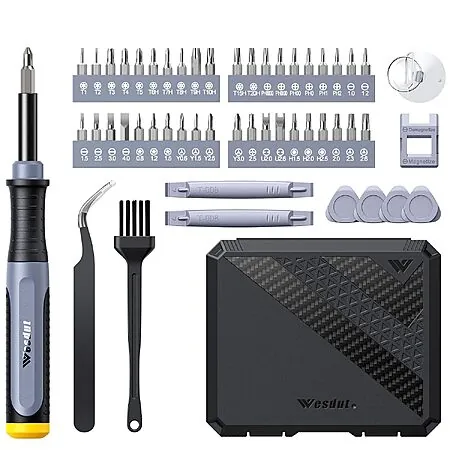 52-in-1 Wesdut Magnetic Precision Screwdriver Set (Blue or Orange)