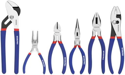 WORKPRO 7-piece Pliers Set