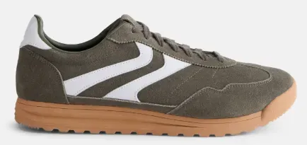 No Boundaries Men's Genuine Suede Slim Sneakers
