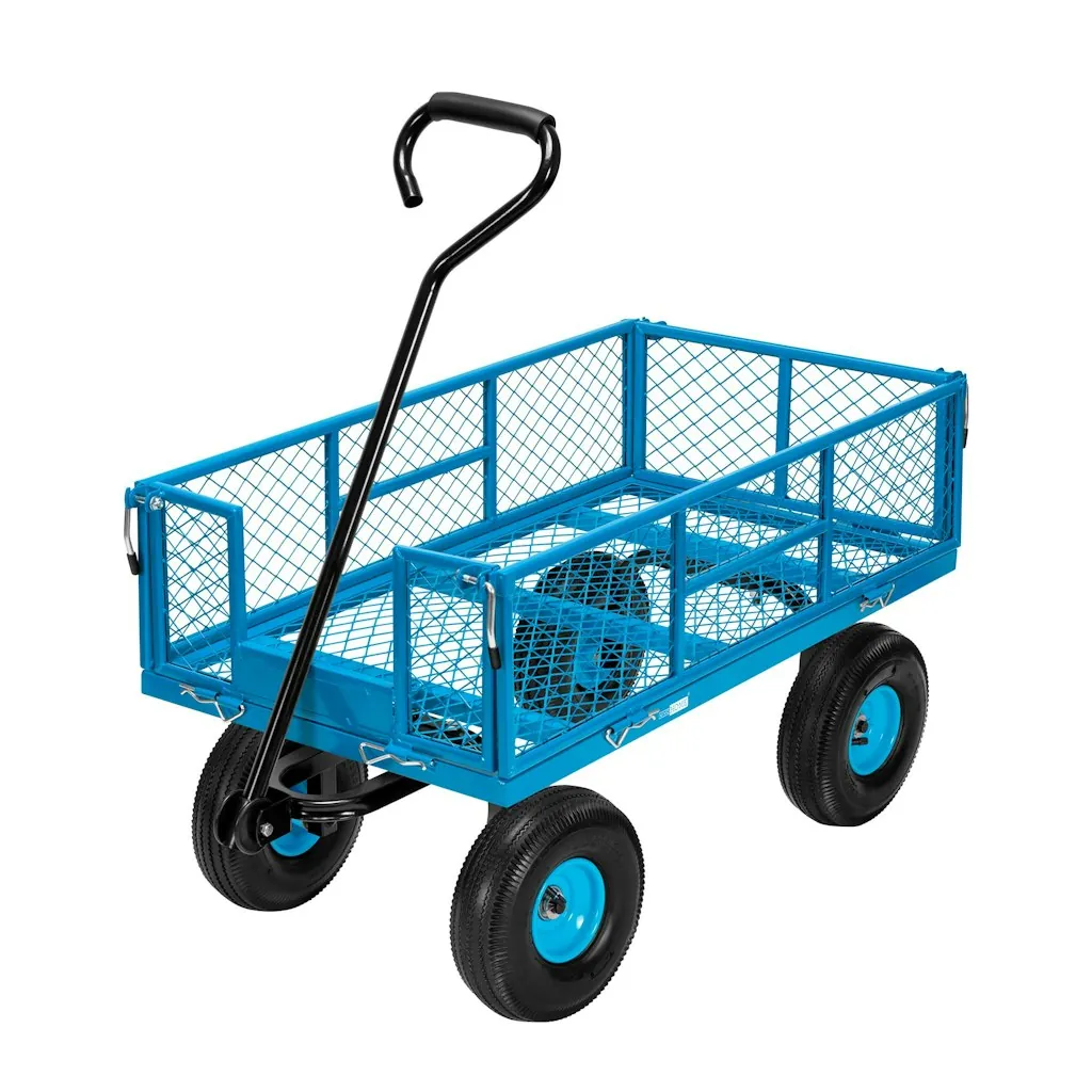 Vivohome Heavy Duty Mesh Steel Garden Cart Utility Wagon
