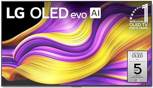 LG 55" G5 OLED evo 4K 165Hz VRR Smart TV (OLED55G5WUA, 2025)