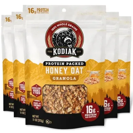 5-Pack 11oz Kodiak Cakes Protein Packed Granola