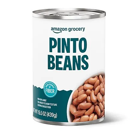 Prime Members: 15.5-oz Amazon Grocery Canned Pinto Beans