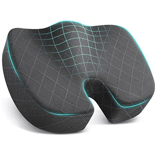 TushGuard Memory Foam Large Chair Cushion
