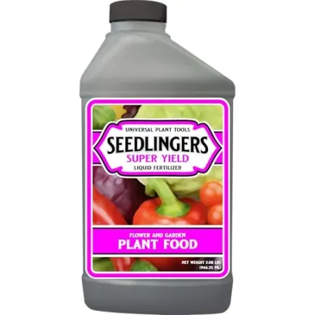 32oz Seedlingers Super Yield Flower & Garden All Purpose Plant Food Concentrate