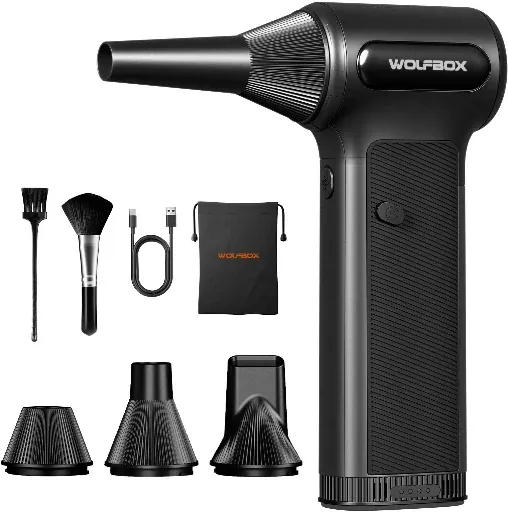 WOLFBOX DF200 Handheld Electric Air Duster w/ Removable Battery