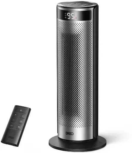 Dreo Solaris Plus 1500W Portable Oscillating Ceramic Space Heater