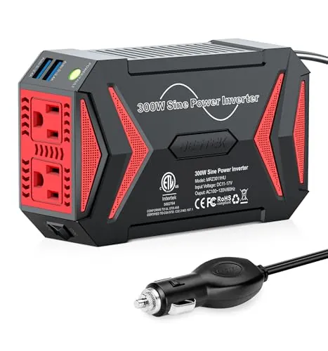BESTEK Pure Sine Wave Power Inverter 300W