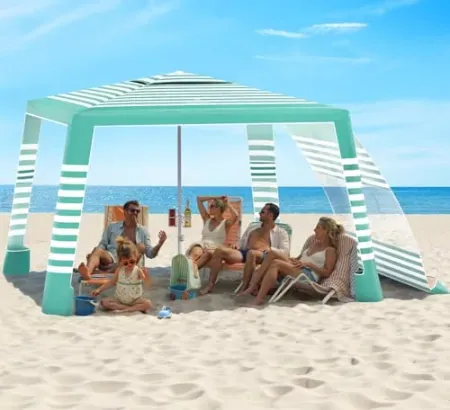 Rhino Valley 8' x 8' Beach Cabana Tent