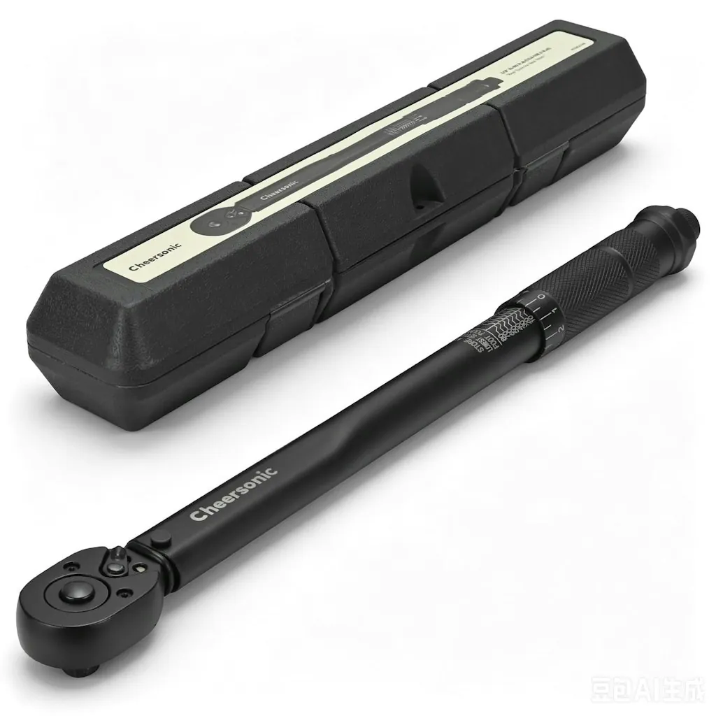 Cheersonic 3/8" Drive 10-80 Ft-Lb Click Torque Wrench
