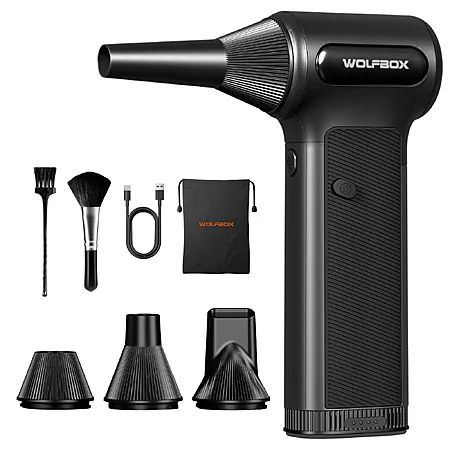WOLFBOX DF200 Mini Electric Air Duster w/ Removable Battery