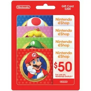 Nintendo eShop Four $50 eGift Cards