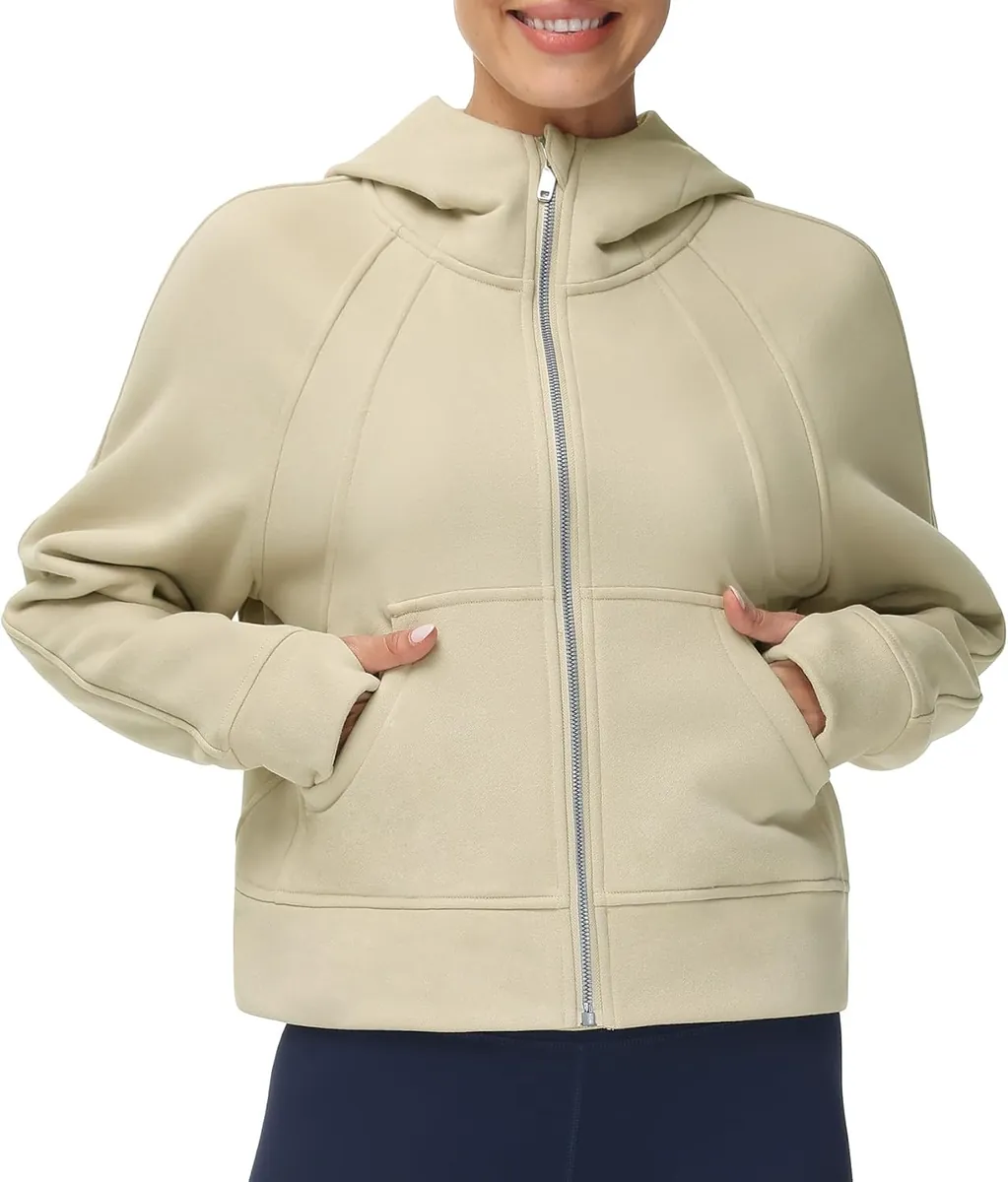 The Gym People Women’s Full Zip-Up Hoodies