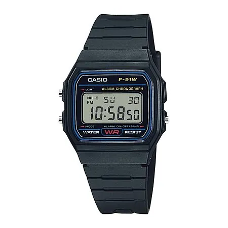 18.5mm Casio F-91W Classic Digital Watch