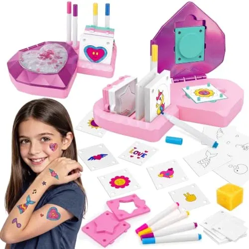 DIY Temporary Tattoos Art and Crafts Kit