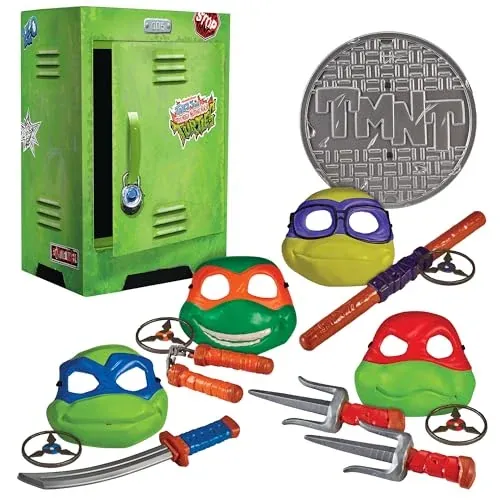 Playmates Toys Teenage Mutant Ninja Turtles Roleplay Locker Set