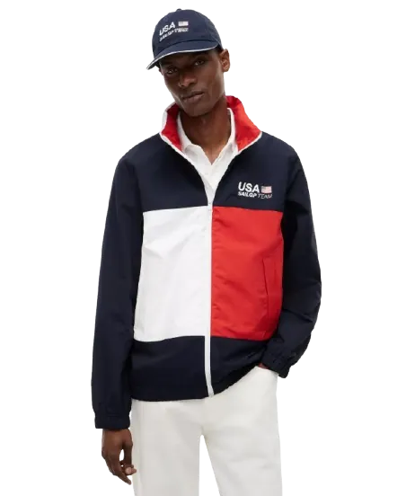 Tommy Hilfiger x U.S. SailGP Men's Team Flag Regatta Jacket